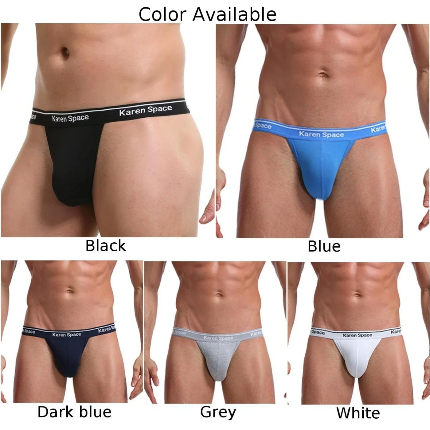 Lingerie Underwears Pantys Thong Shorts Mens Briefs Sexy Men\'s Cotton Low Waist Jockstrap G String Thong Bikini Briefs