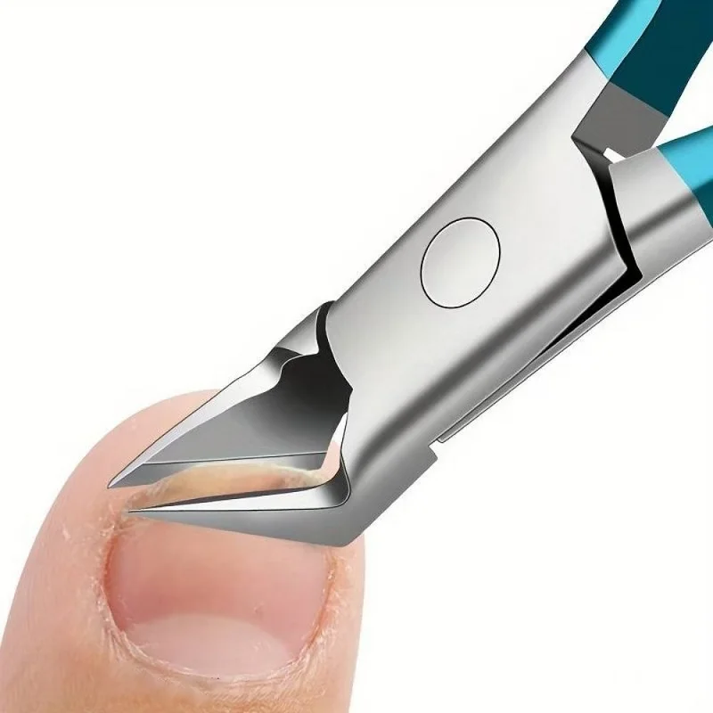 Zehennagelknipser für eingewachsene oder dicke Zehennägel, professioneller Podologen-Zehennageltrimmer mit Edelstahlklinge.