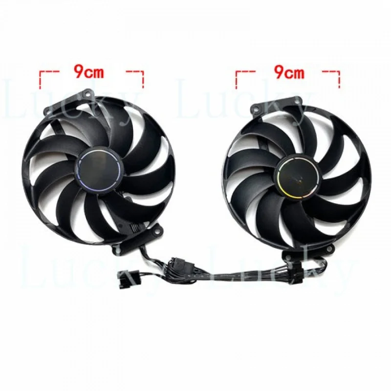 f  90MM Cooling Fan for ASUS RTX3060ti 3060 3050 DUAL MINI OC V2 Graphic Card