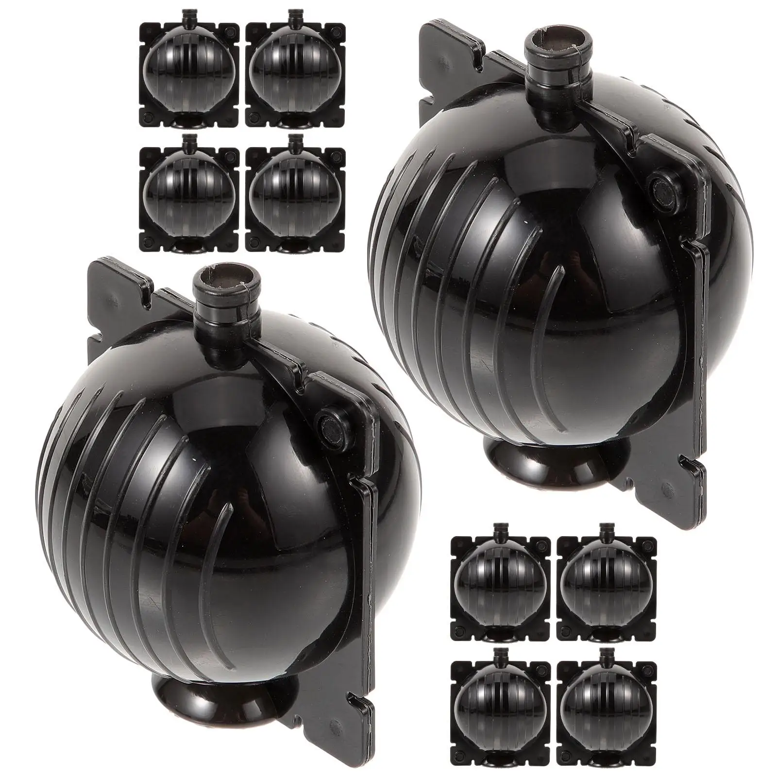 

10pcs Root Ball Propagator Black Small Air Layering Grafting Balls Plant Growth Tools Durable Garden Outdoor Tree Bow