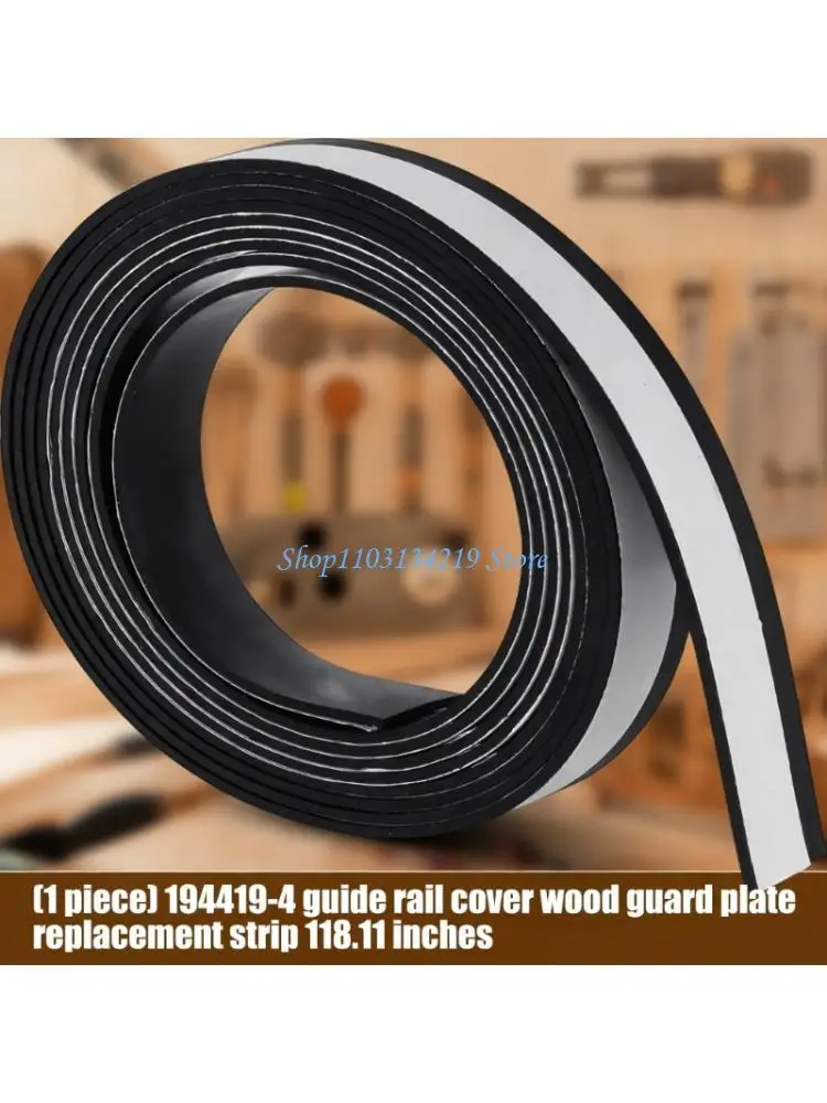 

N5KC Thick PET Rubber Track Rails Protections Rails Guide Strips For 1944194