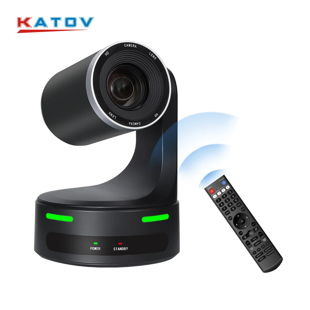 Best 1080p HD 4K NDI PTZ Video Conference Camera With 12x Optical Zoom For Studios And Broadcast For Voting
