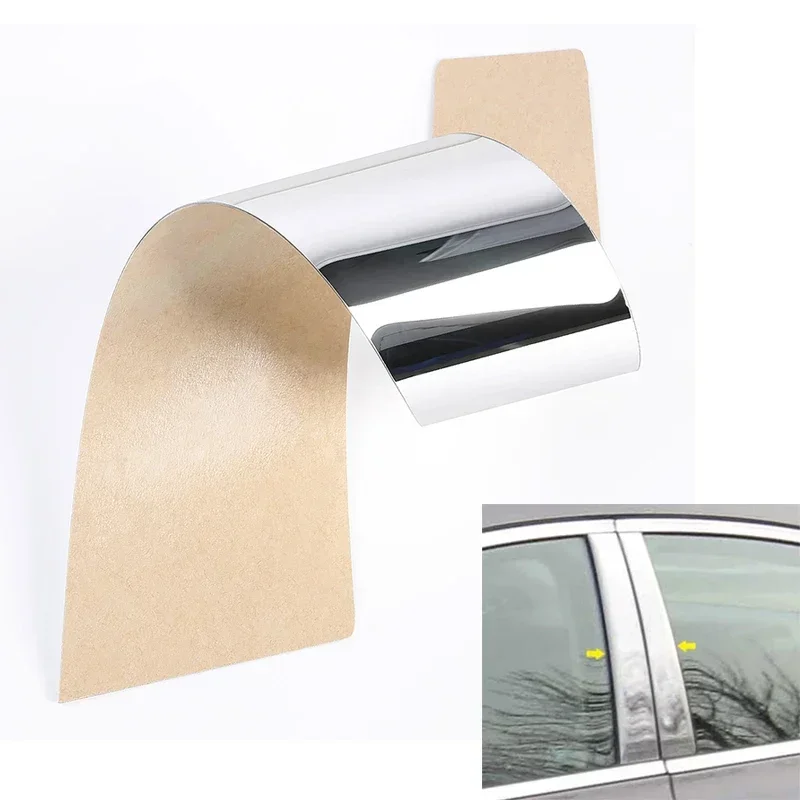 6 шт., хромированные наклейки на двери и окна Honda Odyssey RL3/RL4 2005 2006 2007-2010