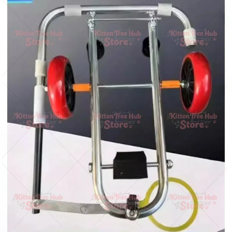 installation artifact positioning mobile folding portable labor-saving trolley easy