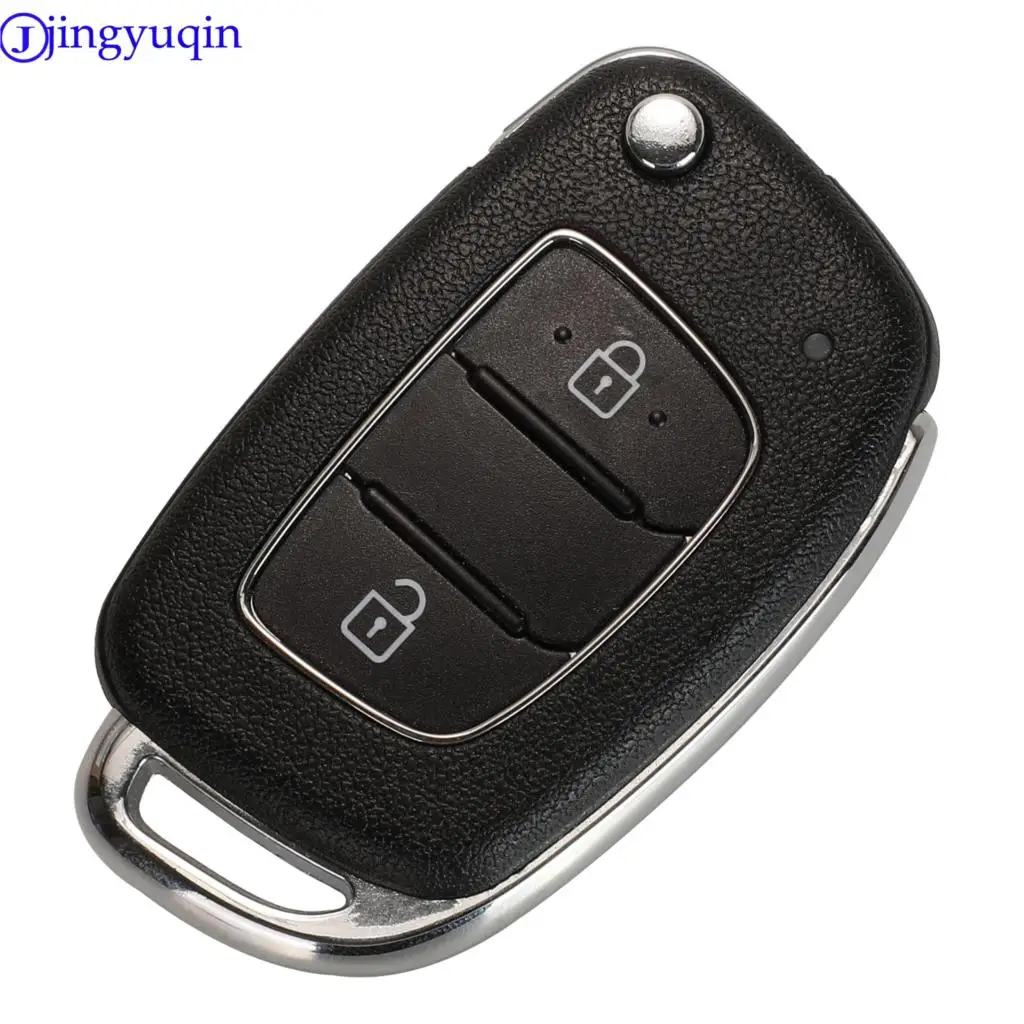 jingyuqin 434MHZ With ID47 Chip 2B Remote Car Key Control For Hyundai Reina Verna Elantra ix25 New 2017