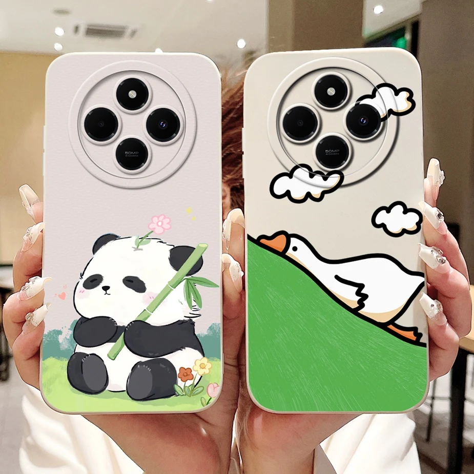 ل Xiaomi Poco C75 حالة Redmi 14C لطيف الكلب الباندا الكرتون غطاء لينة سيليكون جراب هاتف ل Xiaomi Redmi 14C PocoC75 C 75 قذيفة #6