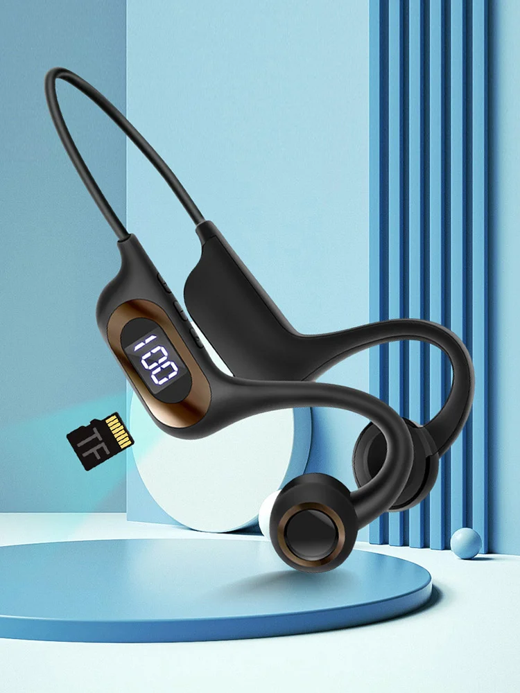 Słuchawki G3 z przewodnictwem kostnym, słuchawki Bluetooth, bezprzewodowe słuchawki z przewodnictwem powietrznym, wodoodporne, do biegania i sportu. — zdjęcie produktu 7