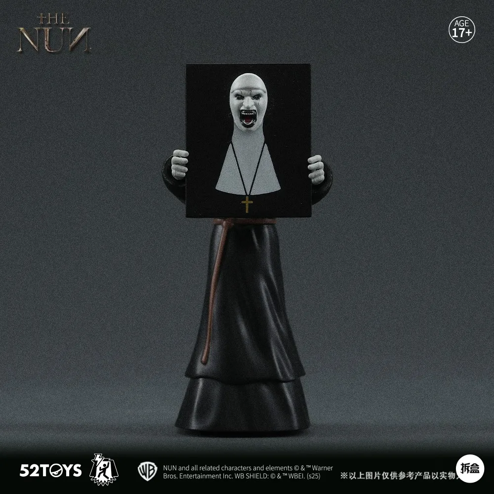 

In Stock 52toys Lightning Dance Ghost Nun Movable Doll In Stock, Trendy Beauty Themed Hang Card For Halloween Gifts