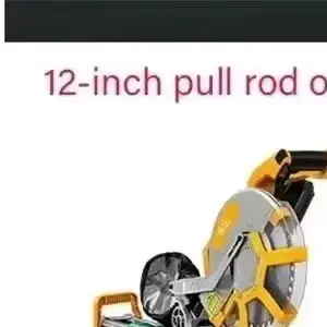 12 Inch Double Diagonal Rod Saw Cutting Machine Miter Saw 45° Can Support Left And Right Diagonal Cutting 2000W 220V