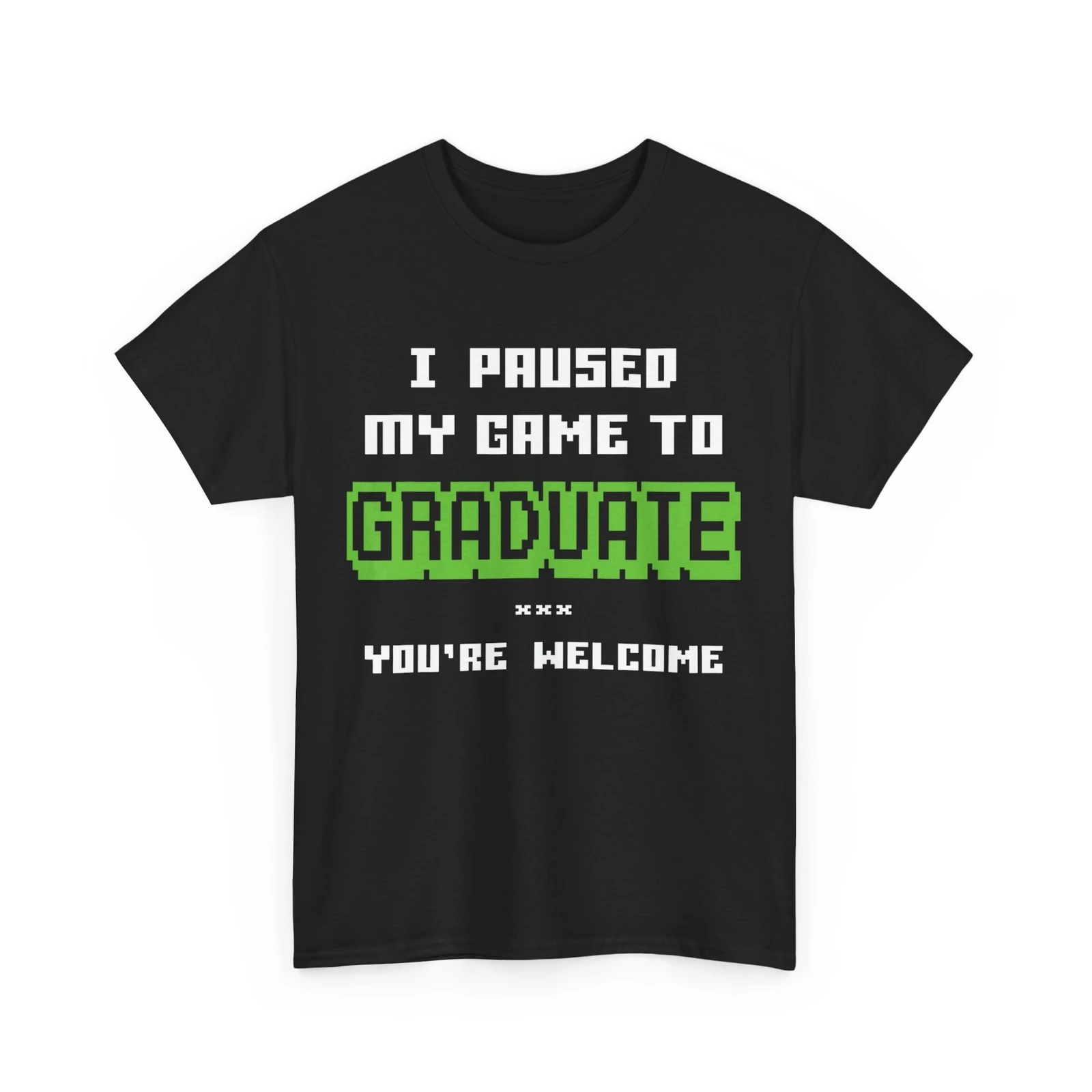 Gamer Graduate 2025 Shirt, I Paused My Game To Graduate T-Shirt