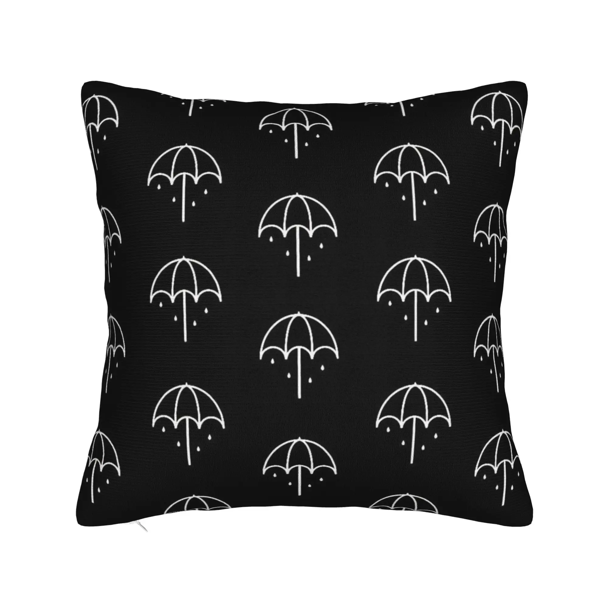 BMTH Bring Me The Horizon  Pillow Case  Retro Trendy Pillow Cover Square Pillowcases For Wedding Party Home Decor