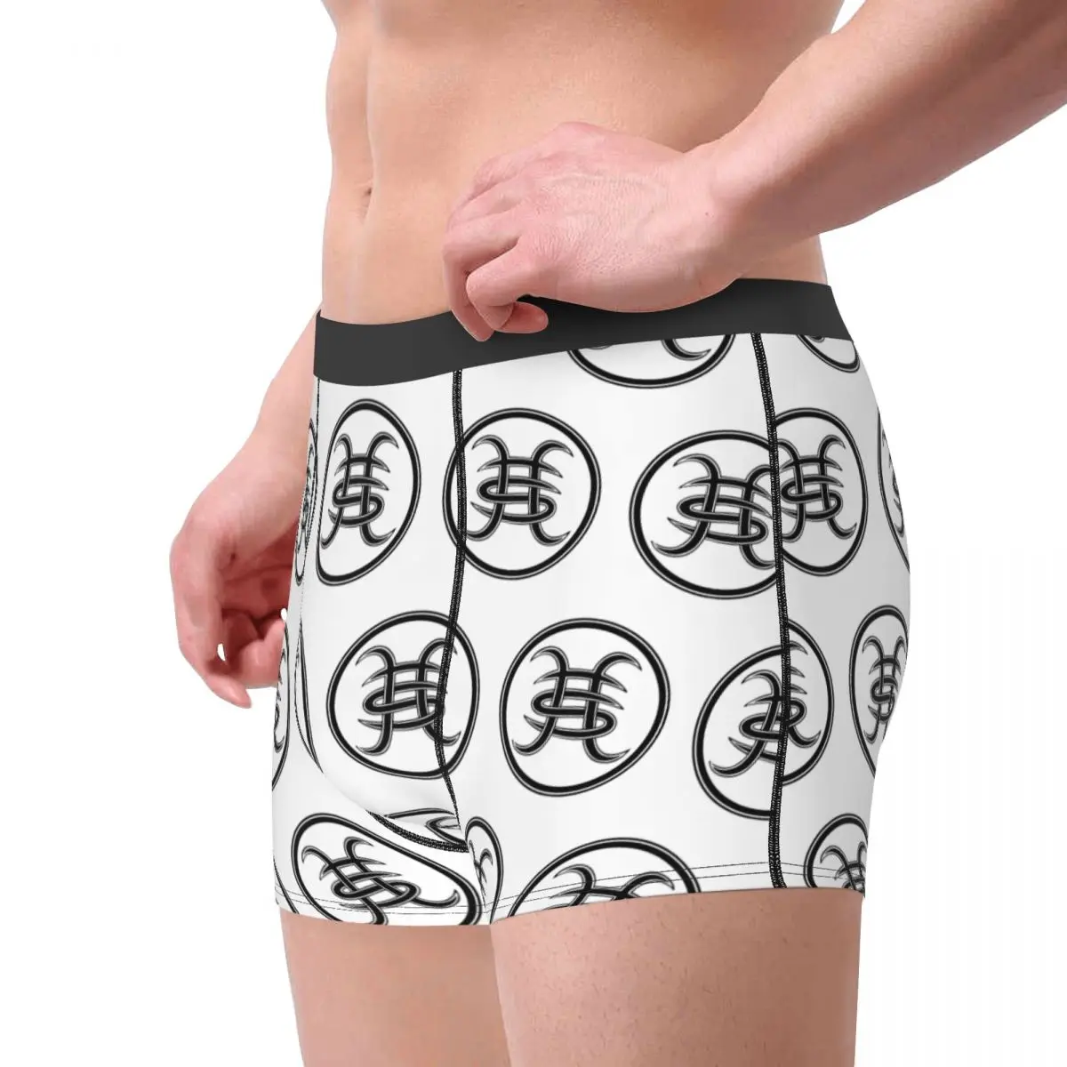 Cuecas Heroes Del Silencio Boxer Masculinas, Cuecas Altamente Respiráveis, Shorts Estampados 3D, Presentes de Aniversário, Alta Qualidade