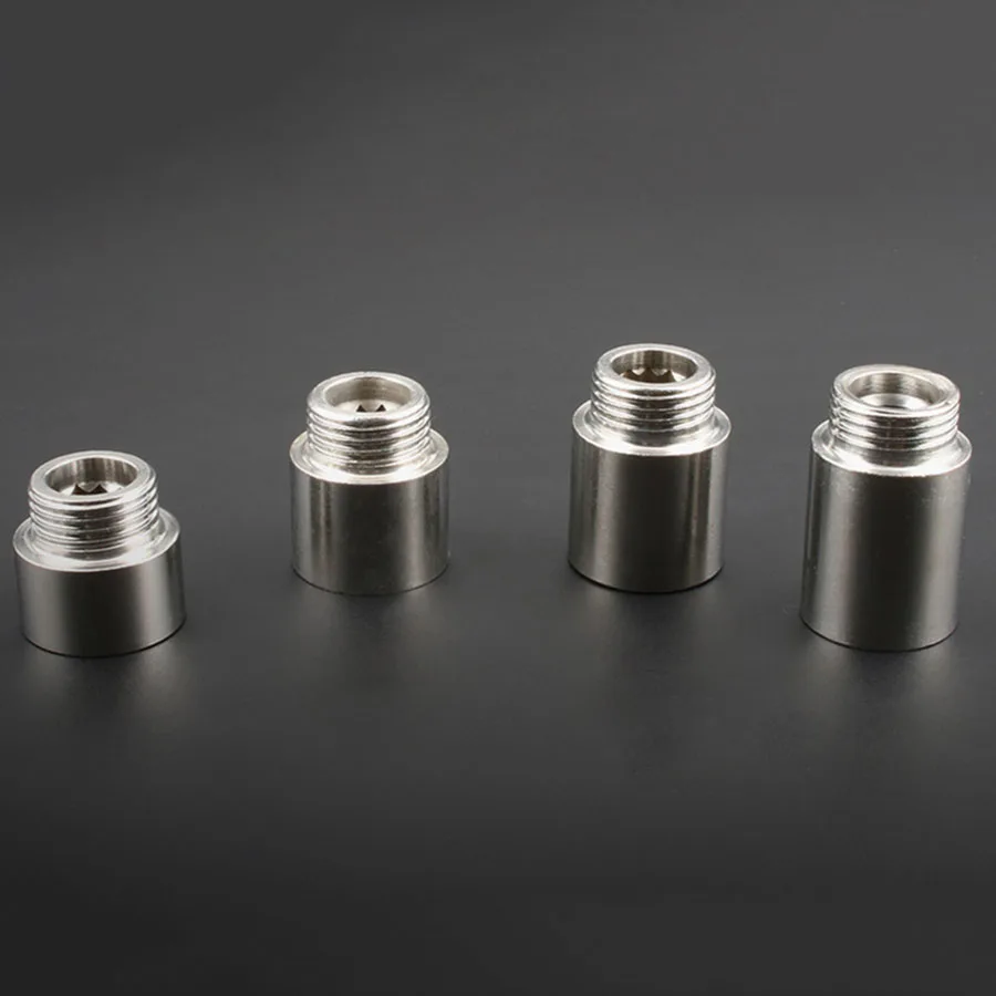 1/2" Stainless Steel Female And Male Thread Angle Valve Hexagon Extension Joint Water Pipe Fittings image 5