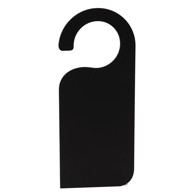 ABXH 6 قطعة لافتة باب خشبية شماعات صغيرة على الوجهين الخشب السبورة السبورة رسالة ملاحظات مذكرة مجلس مقبض الباب شماعات تسجيل ،