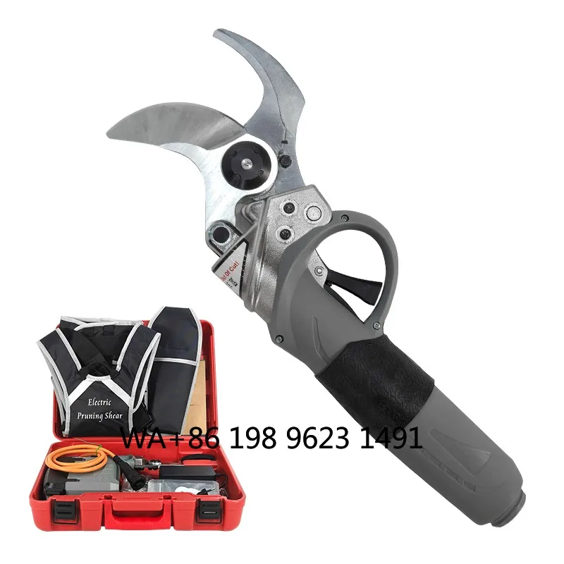 CordlessBypass Pruner, 36.8V rechargeable garden shears, ergonomic soft anti-slip handle for orchard farming