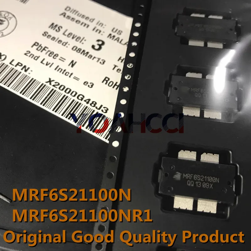 MRF6S21100 MRF6S21100N MRF6S21100NR1 (1piece) Free Shipping RF Tube N-CH MOSFET 28V 23W TO270-4, Original Transistors In Stock