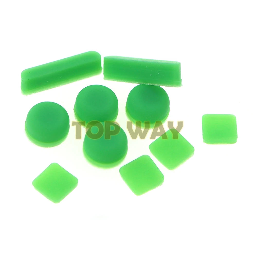 30 juegos de cubiertas de pies de tornillo de repuesto para consola de juegos NDSi XL LL, cubierta de pies de tornillo, tapón de almohadilla de goma para NDSIXL