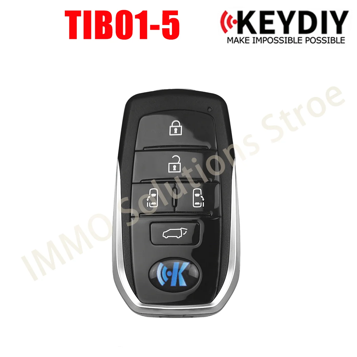 KEYDIY TIB01-5 Smart Remote Key with 4D 8A Chip for Toyota Lexus Type