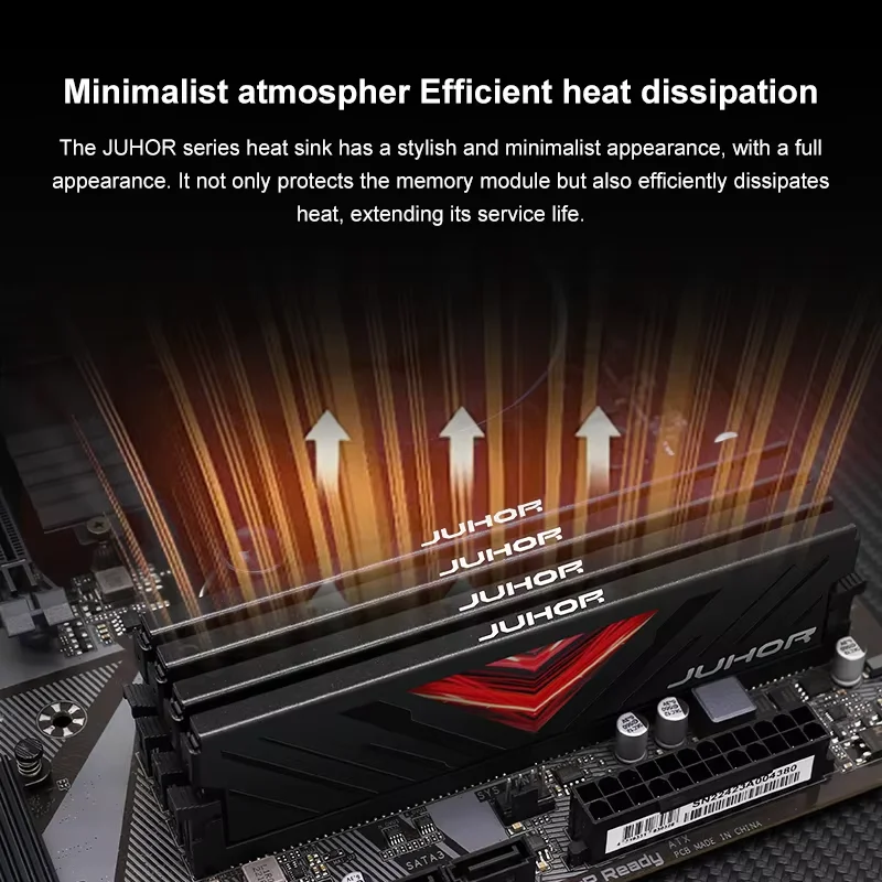 JUBathroom-Mémoire RAM de jeu de bureau, R RGB DDR4, 8 Go, 16 Go, 3200MHz, DIMM