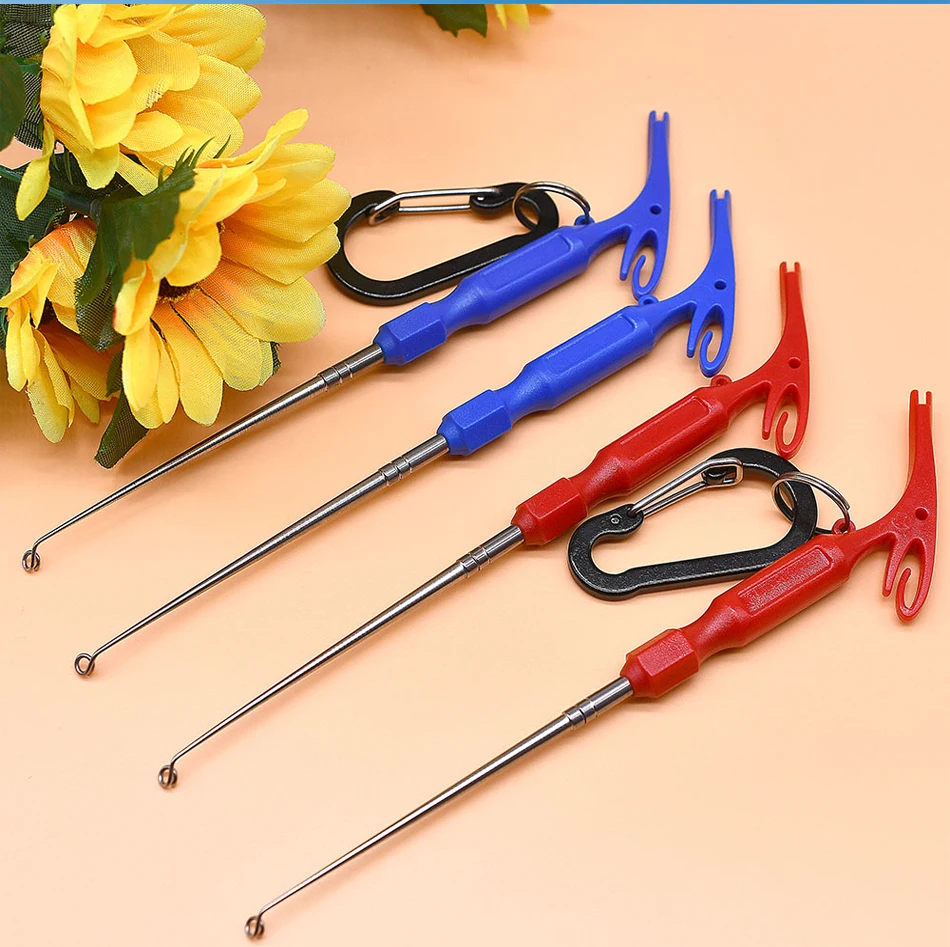 3 in 1 Safety Fish Hook Remover Extractor Quick Disconnect Tool Portable Fishing Device for Outdoor Camping Angler Gear