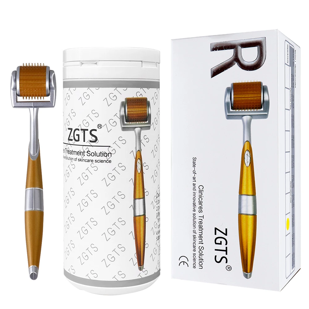 

Dermaroller Derma Roller Micro Needles For Facial Beauty Hair Growth Wrinkles Remove Scars Tighten Skin Care Massage Roller Tool