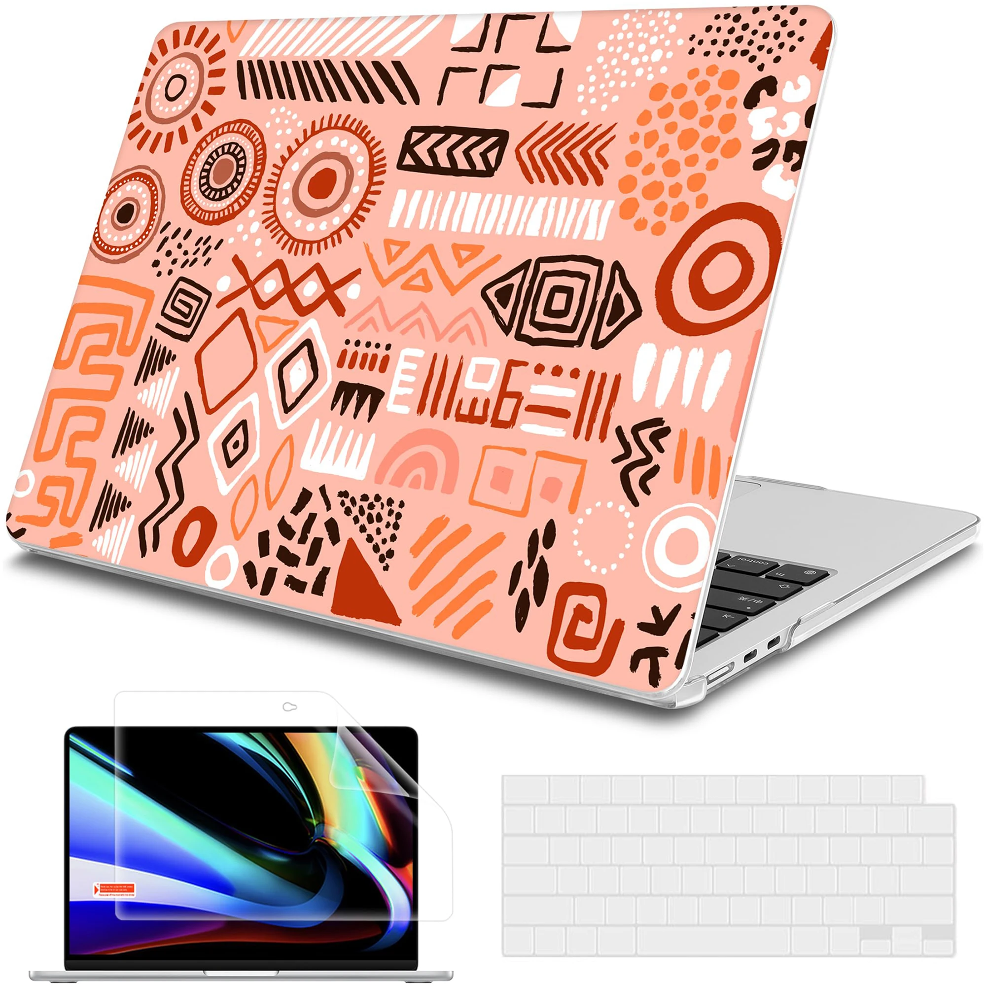 Laptop Case for Macbook Air 13 Inch Pro 13.3 14 15 16 2022 2023 2024 M1M2 M3 A1466 A1502 A2992 A991 A3113 A3114 A2941 Cover Case