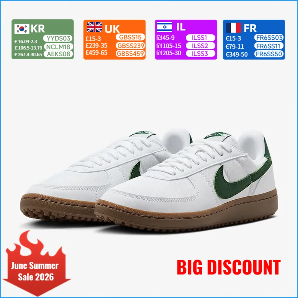 Nike FIELD GENERAL Classic Versatile Slip-Resistant Durable Fashionable Sports Casual Sneakers FZ5593-103
