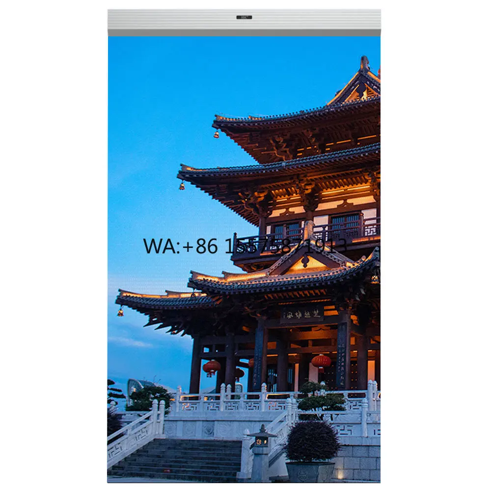 Factory HD LED Advertising Screen Transparent 3D Holographic Projection for Trade Shows Self-Service Business Invisible