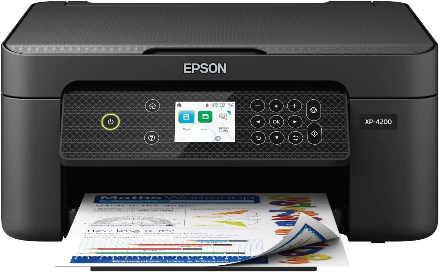 Expression Home XP-4200 Wireless Color All-in-One Printer with Scan, Copy, Automatic 2-Sided Printing, Borderless Photos