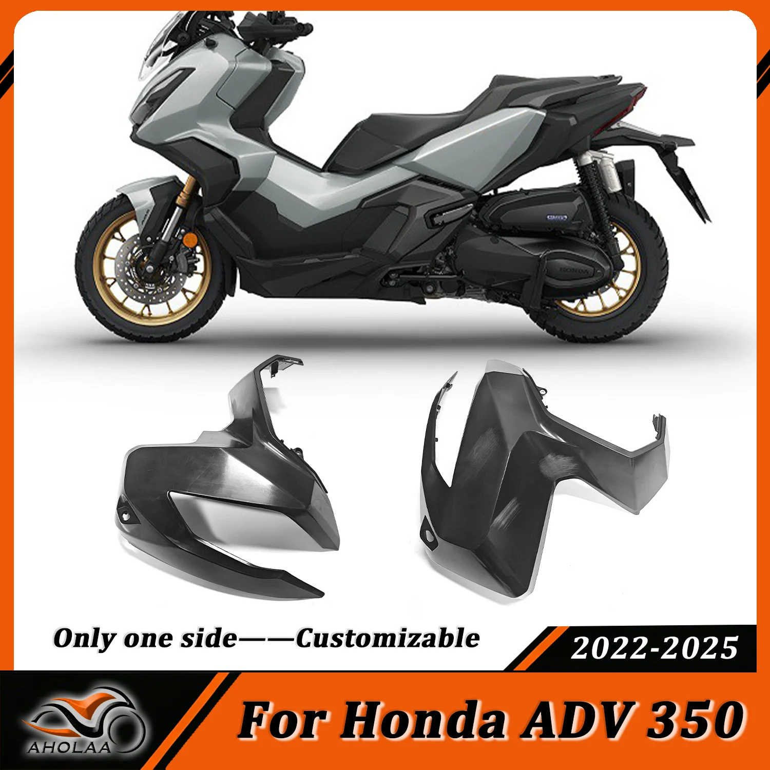 Front Side Cover Fairing For Honda ADV 350 ADV350 Frame Body Panel Guard Motorcycle Accessories Customizable 2022 2023 2024 2025