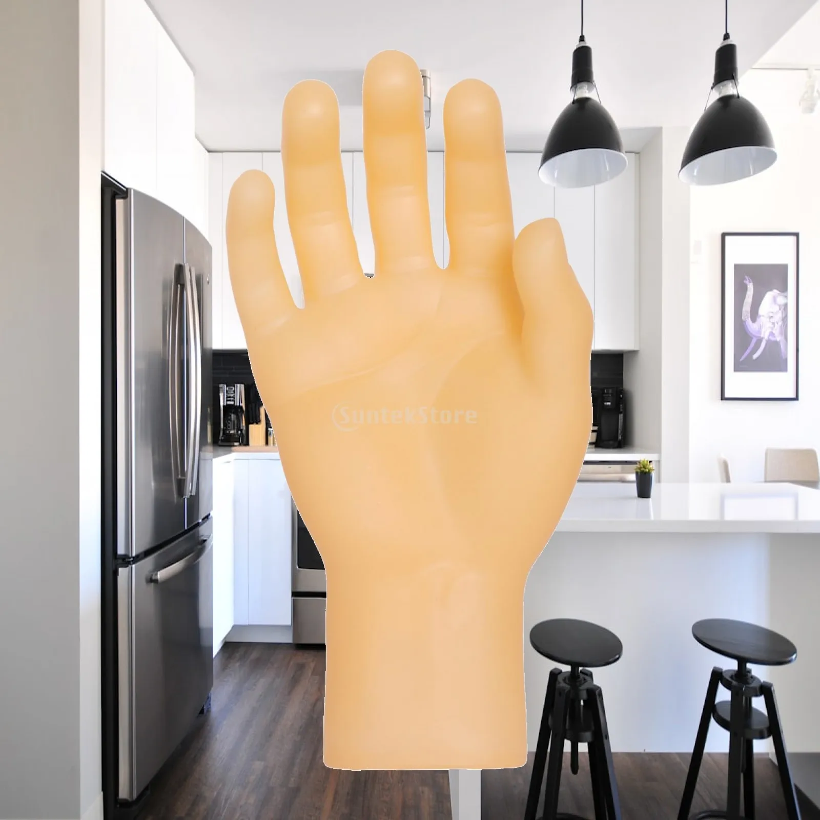 Hand Mannequin Model Acrylic Nails Necklace Jewelry Organizer Photograph Props Practice Model for Nail Technician and Beginner