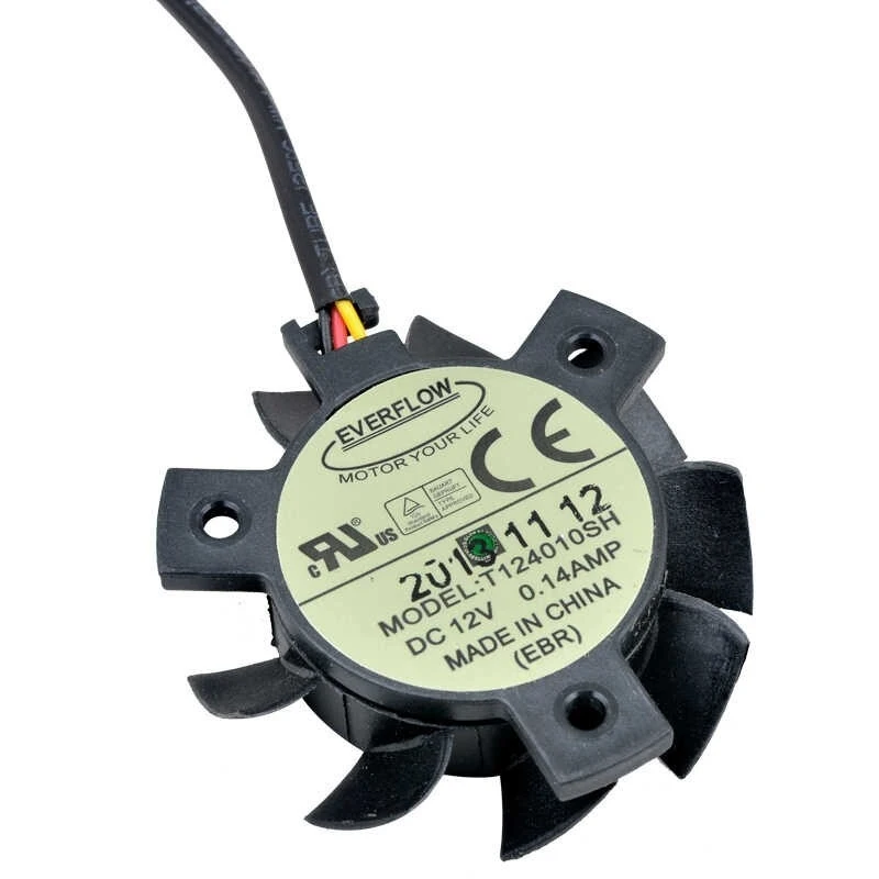 Z For T124010SH 12V 0.14A Router Industrial Cooling Fan Diameter 37mm Pitch 26mm