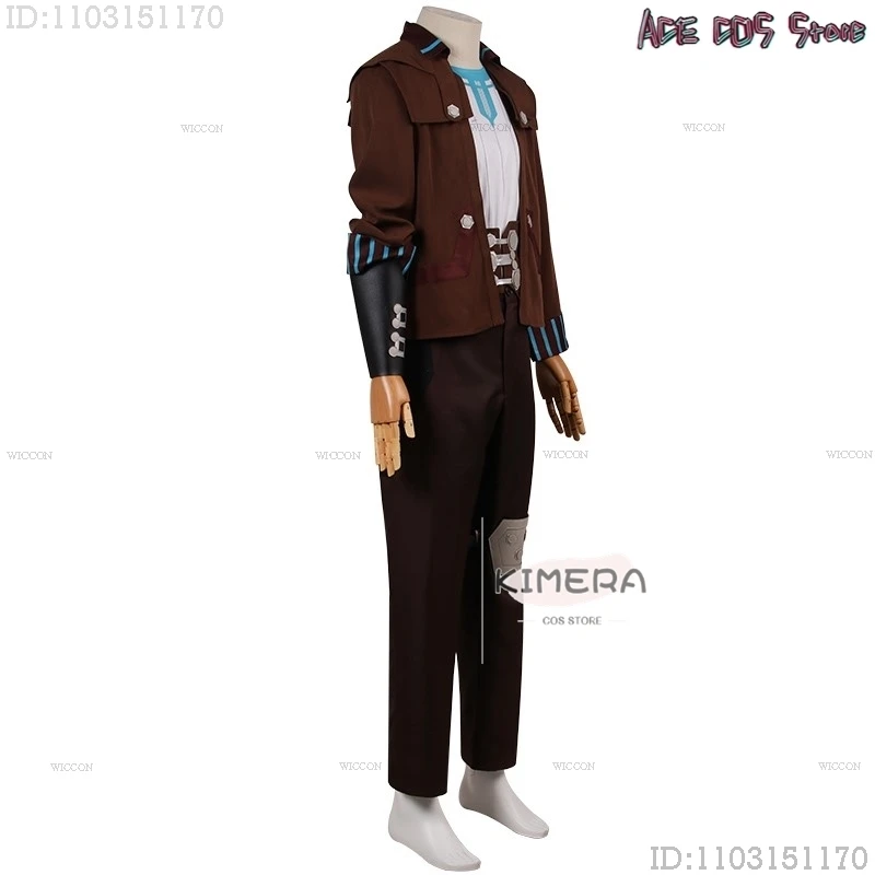 Arcane S2 Tv Lol Vander Cosplay Costumes Wig Anime Uniform Outfits Halloween Carnival Wine Suit Mens Outfit Game Roleplay