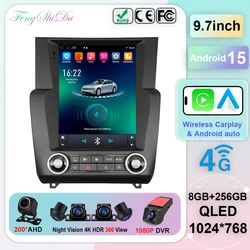 Android 15 Carplay Screen For Citroen C4 C4L DS4 2012 - 2017 9.7inch GPS Navigation Multimedia Player Stereo 360 Camera Head DSP