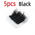 5pcs Black