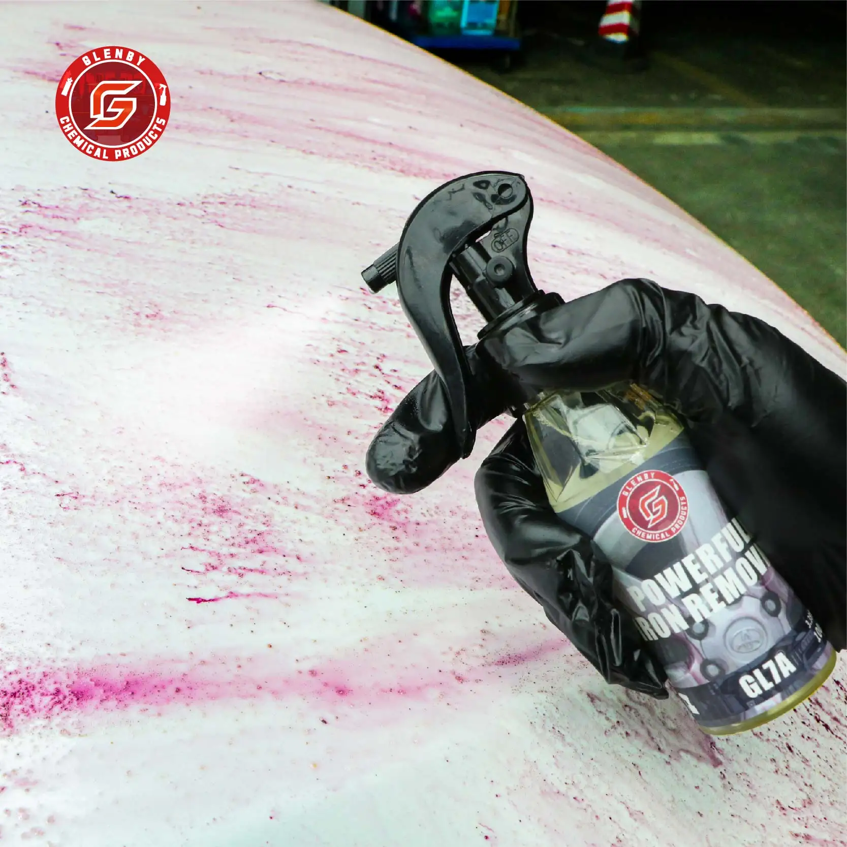Iron Out Fallout Rust Remover Spray for Car Detailing | Remove Iron Particles in Car Paint, Motorcycle, RV & Boat