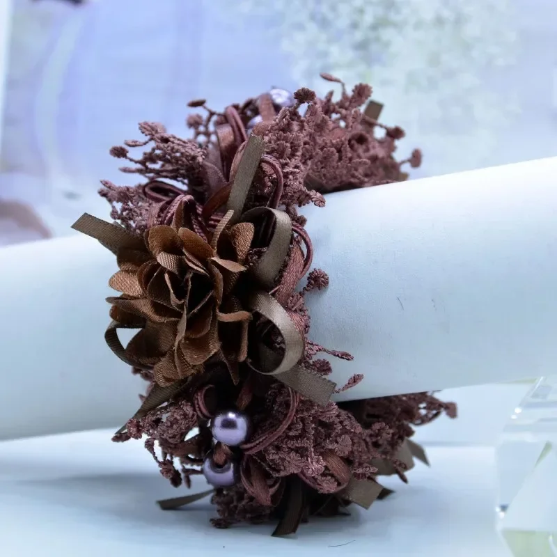 Hair Scrunchies Head Flower Rubber Elastics Pезинки для Bолос Accesorios Para El Cabello Hair Accessories for Women