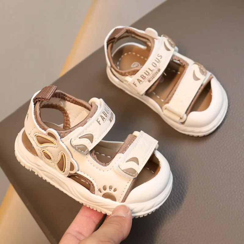 Summer Baby Sandals for Boys and Girls Beach Shoes for Children\'s Walking Shoes New Product New Soft Sole Anti slip Infant Breat