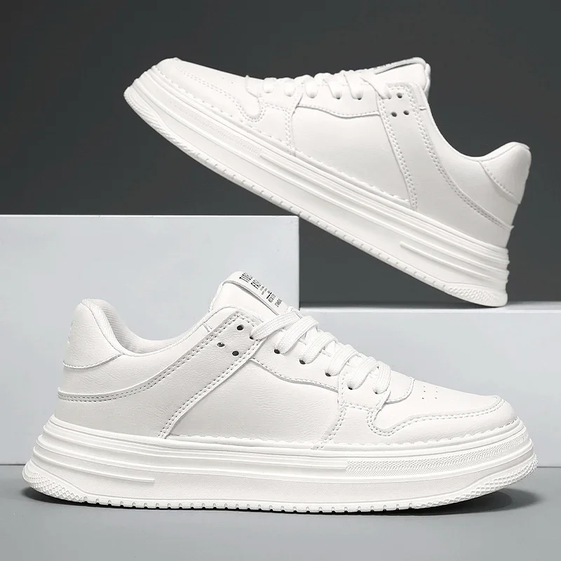 

Коллекция универсальных белых кроссовок на толстой подошве 2025 года, спортивных и повседневных кроссовок и модной обуви, мужских кроссовок