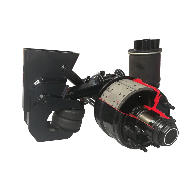 Widely High Quality Heavy Spring Trailer Semi-trailer Axle Air Suspension