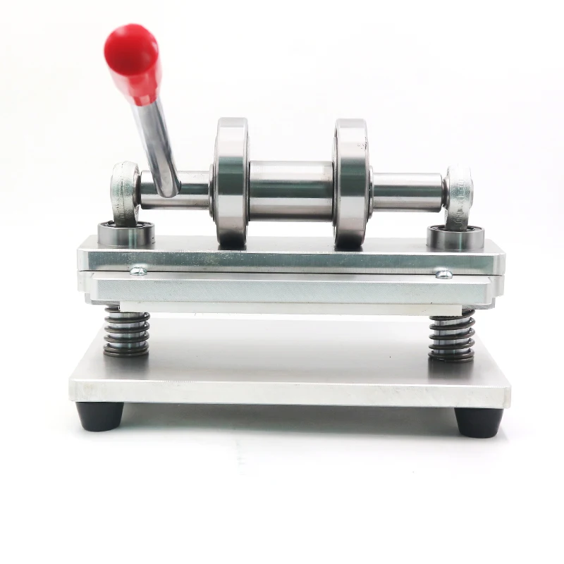 Small Hand Press Leather Die Cutting Machine, Feeding Width 15cm, Leather Die Cutter, Manual Press, DIY