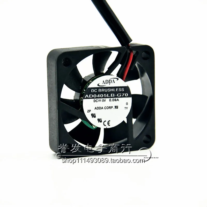 NOWY ORYGINALNY AD0405LB-G70 5V 0.08A 4010 40x40x10mm WENTYLATOR CHŁODZĄCY RADIATOR