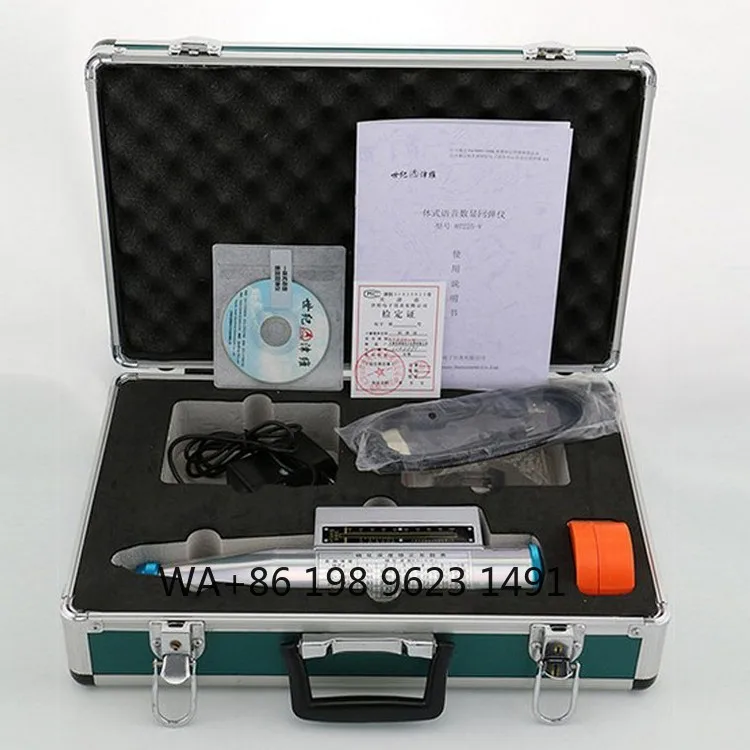LCD Display Concrete Strength Rebound Tester Built-in Data Logger Portable Industrial Schmidt Hammer For Construction Building Q