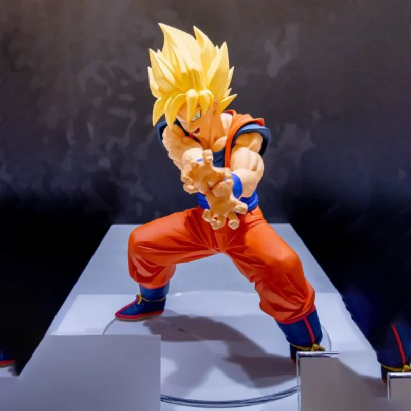 【100% original】BANDAI BANPRESTO Dragon Ball Z Son Goku SSJ Grandista - II Coleção Série Modelo Kit de garagem de personagens de desenhos animados