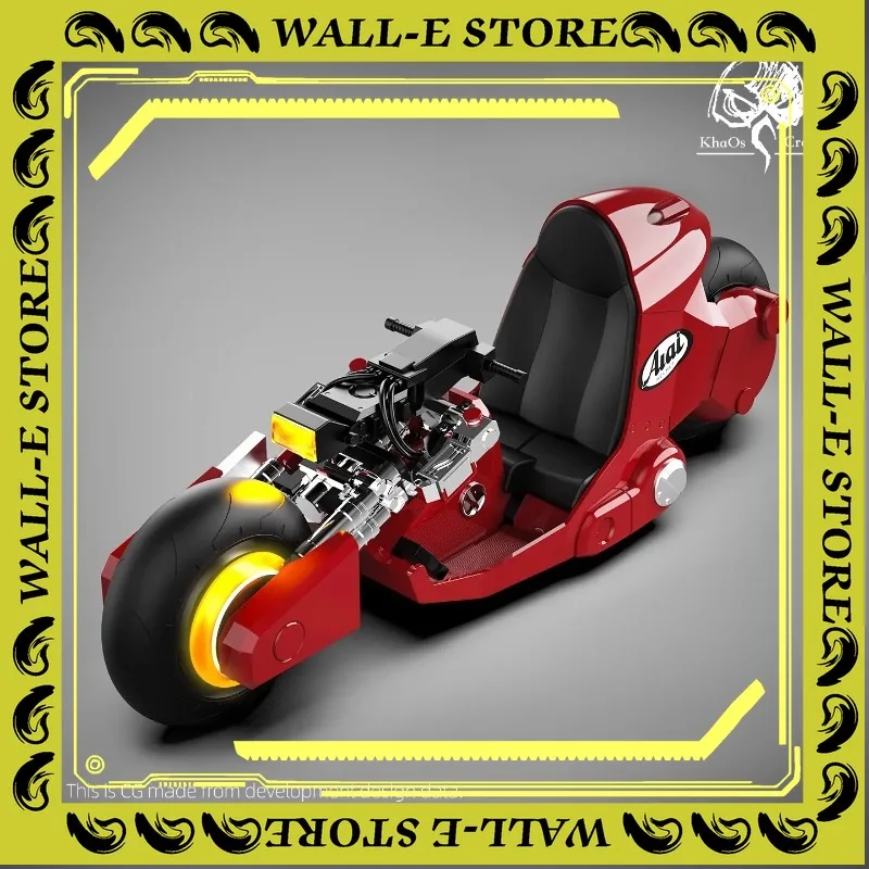 

Pre-order FZ Model 1/12 Play Khaos Crew Chaos Team Village Rain Akira Motorcycle UAV Assembly Model For 6in Action Figure Model