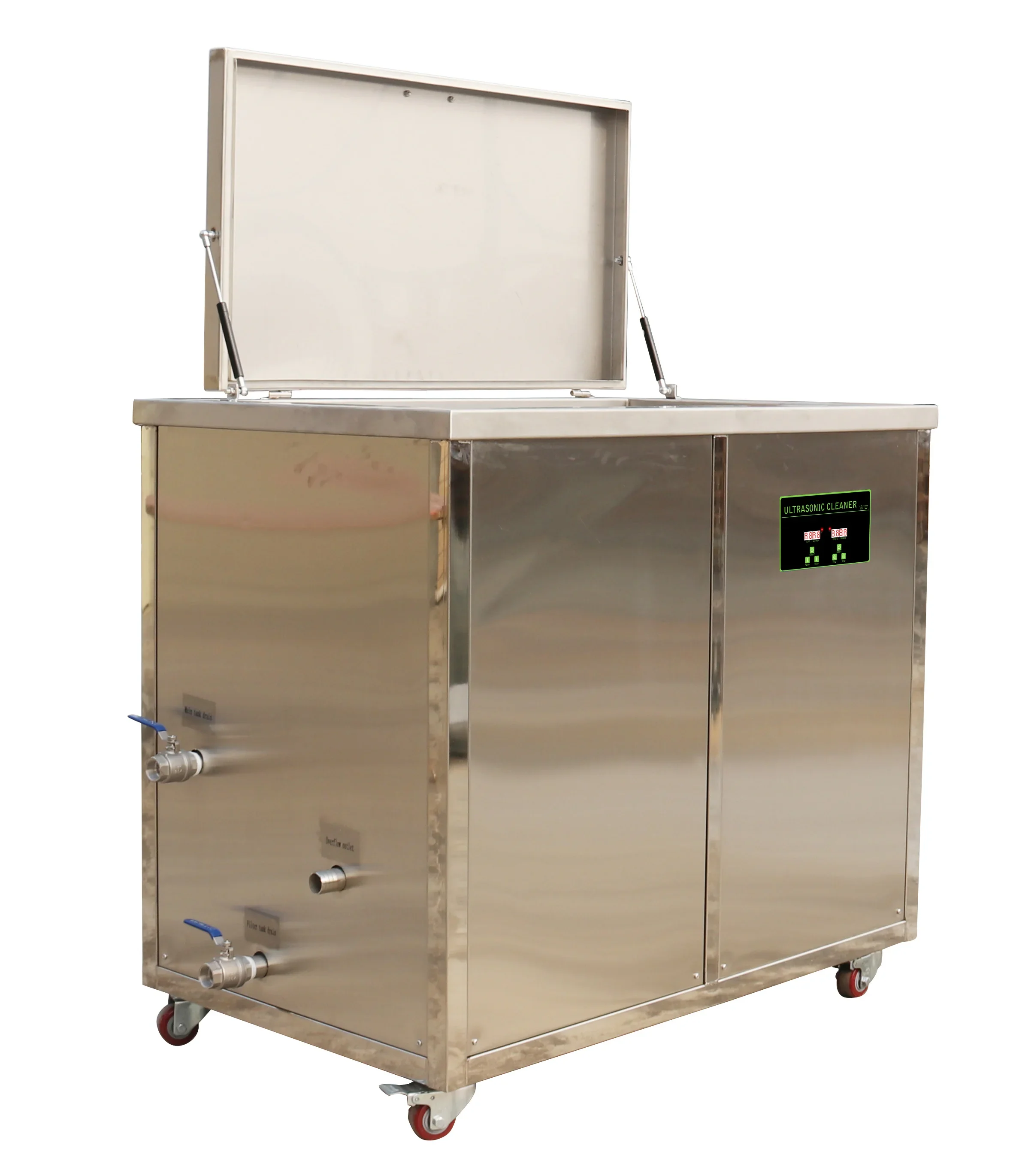 Pulizia di radiatori, motori, pistoni e cilindri Pulitore ad ultrasuoni di grandi dimensioni