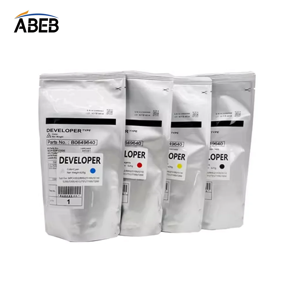 600g MPC8002 Developer Powder For Ricoh MPC8003 C6503 Pro C5100 C5110 C5200S 5210S C5300 c651 c751 High Compatible iron Carrier