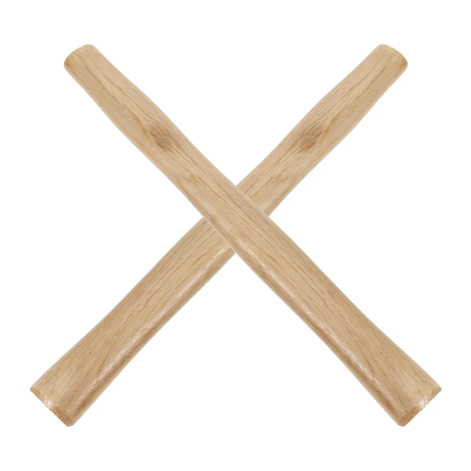 

2Pcs Wood Hammer Handle Replacement Durable Natural Material Perfect Fit for Broken Hammers Labor Saving Hammer Handle