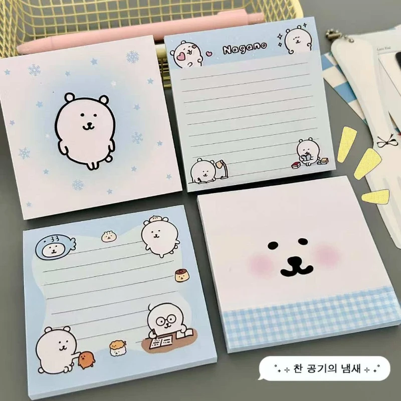Cartoon Self Deprecating Bear with Good Looks and Sticky Notes for Students To Take Study Leave That Can Be Torn Without Leaking
