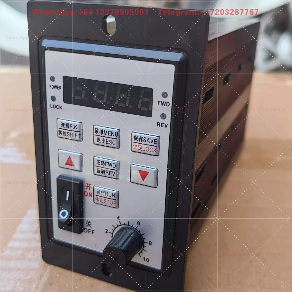 Frequency converter 200W400W750W digital display three-phase 220V motor single-phase 220V AC input